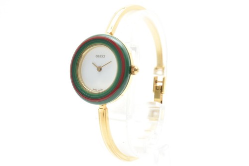 [NEAR MINT w/BOX] GUCCI Change Bezel 11/12.2 Gold Quartz 12 Colors Women's Watch - Picture 6 of 15