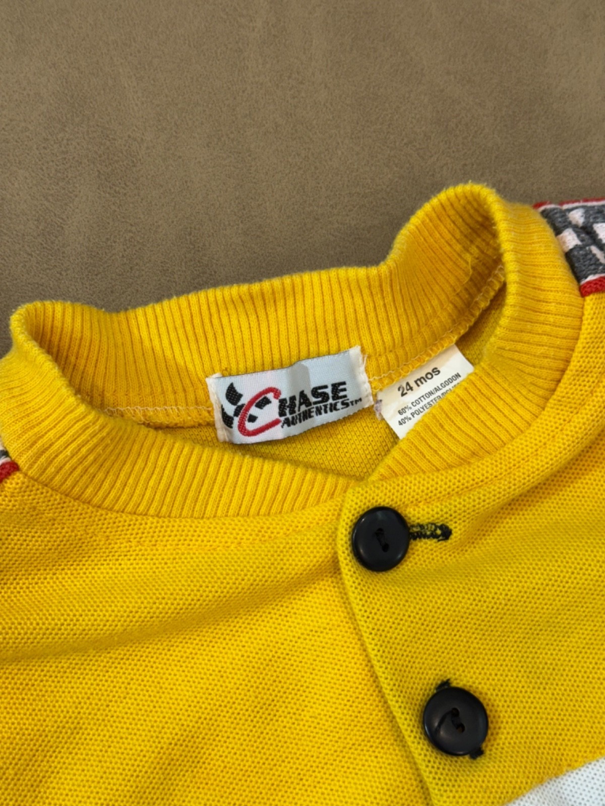 Vintage Chase Authentics NASCAR Tony Labonte #5 Kelloggs Romper 24 Month Colors