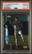 2020 Topps Pro Debut Chrome 🔥CJ ABRAMS🔥 RC Rookie PSA 10 💎 Gem Mint