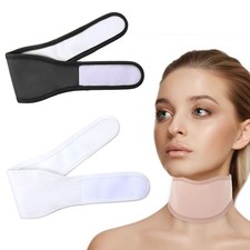 Dimeho Thyroid Castor Oil Neck Wrap 2 Pcs Organic Castor Oil Packs for Thyroid