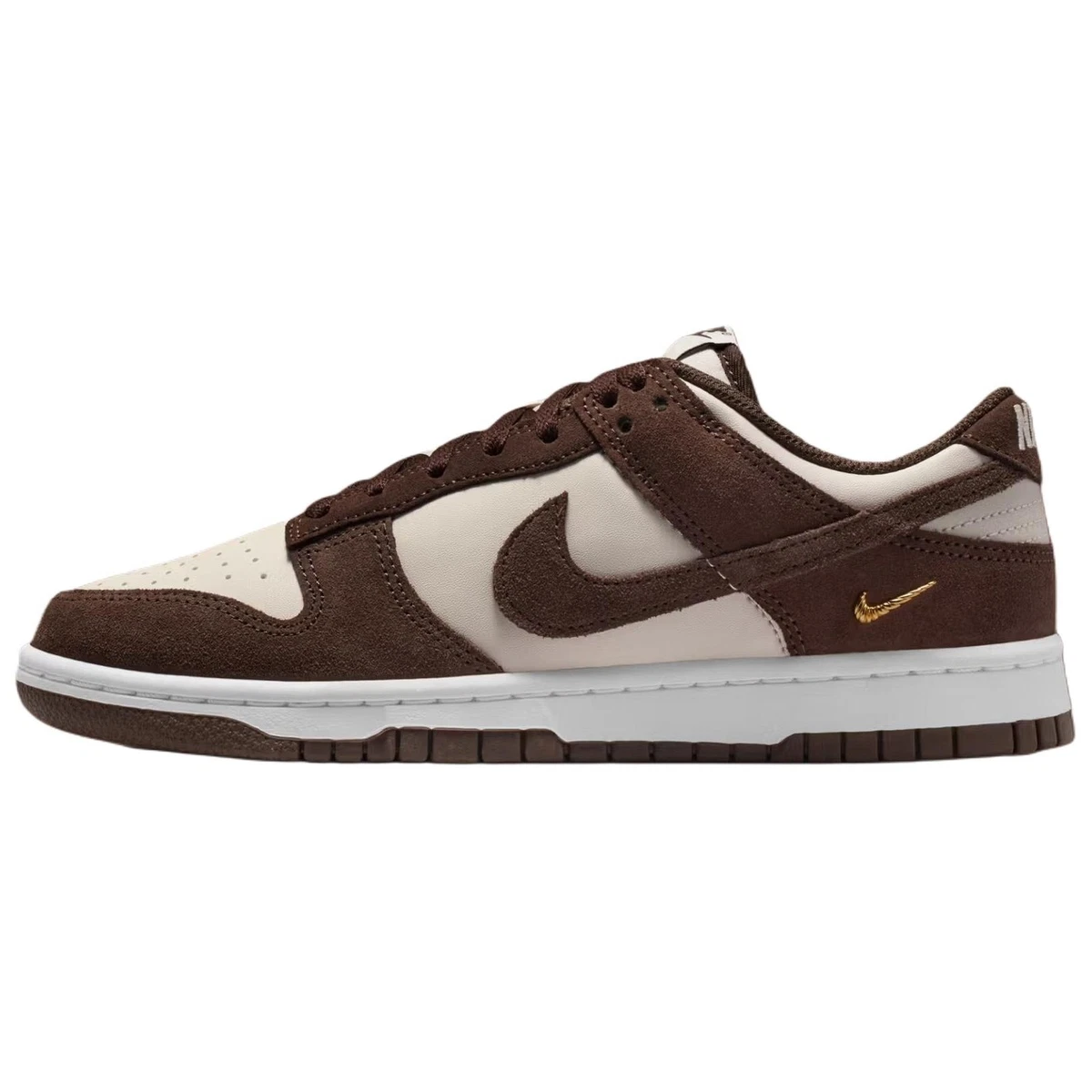 Nike Dunk Low White Baroque Brown W for sale | eBay