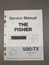 The Fisher 500-TX Service Manual D-1168