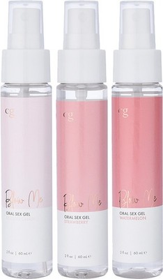 CG Crazy Girl Blow Me Oral Sex BJ Flavored Kissable Gel 2 oz - Choose Flavor