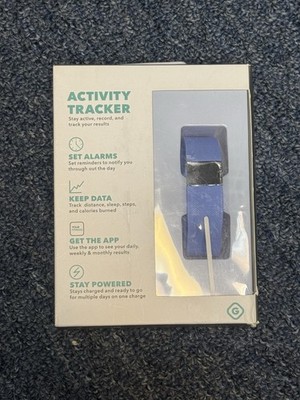 gems activity tracker bicycle blue