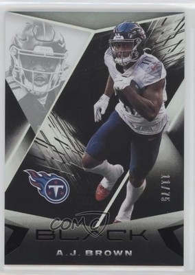 2021 Panini Black Silver 11/75 AJ Brown #96 1j2