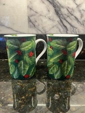 Juego de 2 tazas de té de café Lady Bug Konitz Alemania
