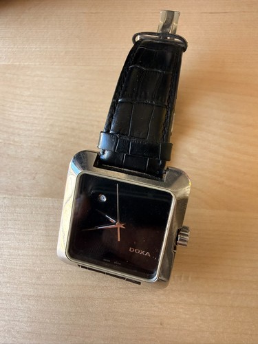 Doxa Grafic Vintage Watch 351.10 Sapphire Crystal Stainless Steel