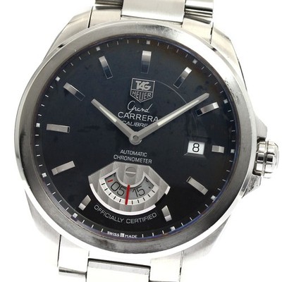 TAG HEUER Grand Carrera WAV511A Caliber 6 black Dial Automatic Men's_883080
