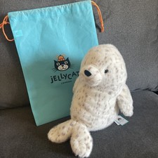 Jellycat NWT Galumphous Seal Plush Stuffed Animal Authentic With Dust Bag