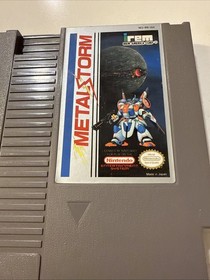 Metal Storm (Nintendo Entertainment System, 1991) NES Authentic Tested/working!