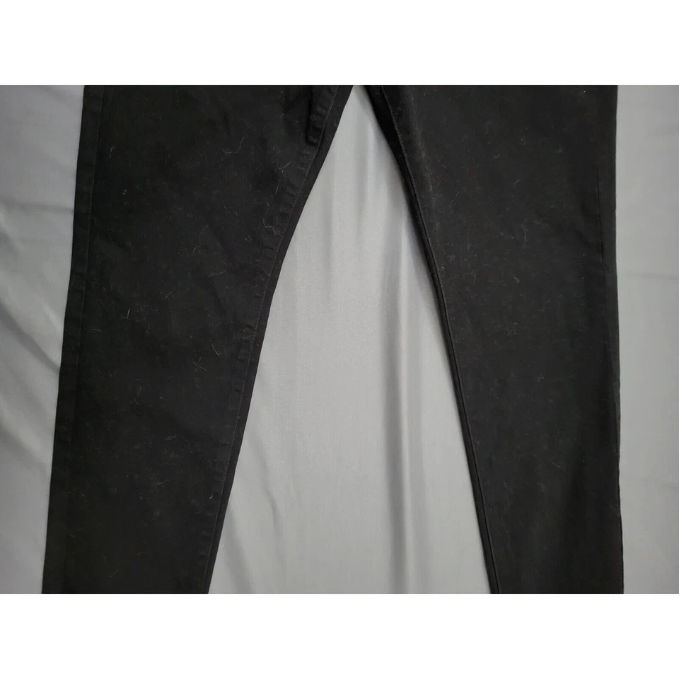 Jeans ANA A New Approach para mujer talla 16 ajustados jegging tiro medio denim negro Foto 3 de 4