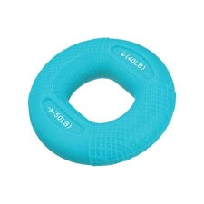 3.07" 40 - 50 Lbs Hand Grip Strengtheners Hand Grip Ring for Training Blue