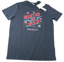 Loavies Women's Wild & Wanted Statement Tee, Dark Gray, XS MSRP $25.95