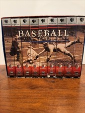 PBS Home Video Baseball: A Film by Ken Burns VHS Box Set 1994