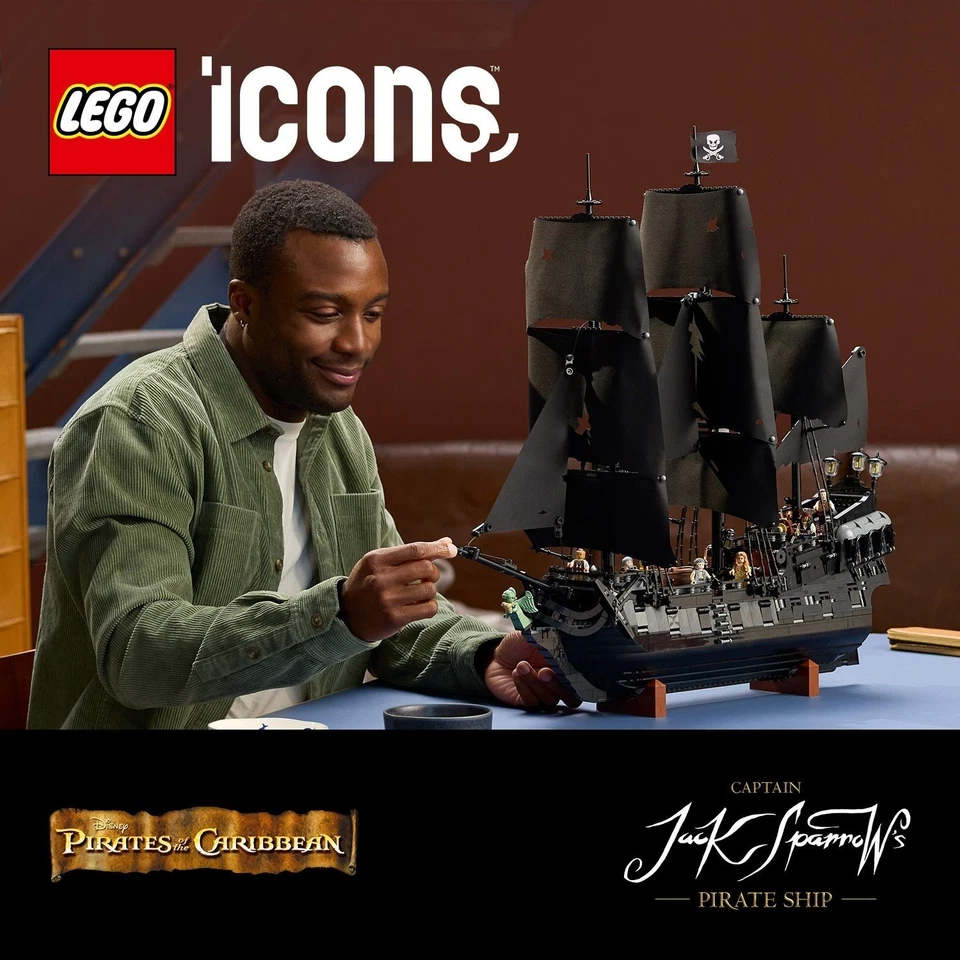 LEGO Icons Captain Jack Sparrow’s Pirate Ship 10365 - Image 3 of 4