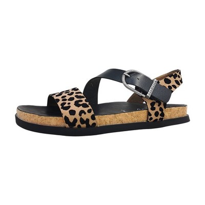 Blowfish Lance Damenschuhe Sandalen Flach Schwarz Freizeit