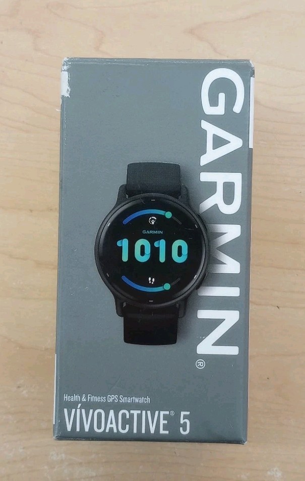 Garmin vívoactive 5 GPS Smartwatch with AMOLED Display for Health & Fitness in Black-image