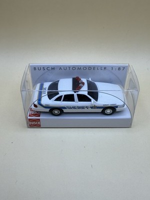Top: Busch 49034 Ford Crown Victoria NYC Deputy Sheriff New York Automodell 1:87