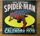 AMAZING SPIDER-MAN MIGHTY MARVEL COMICS 1978 CALENDAR NICE CONDITION STAN LEE