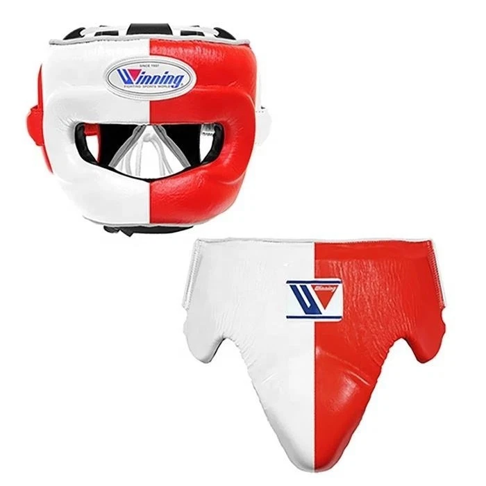 Winning Boxing Kit - Gloves , Head Guard, Groin Guard - Premium Boxing Sets 16oz - Image 4 of 4