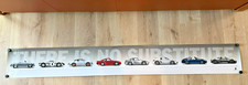 RARE Porsche Dealership Showroom Poster There Is No Substitute Long Format NOS