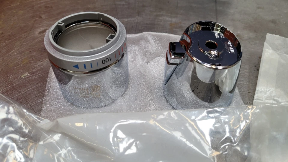 Grohe Brausethermostat Blende chrom poliert Grohtherm 3000 19251000 - Bild 4 von 4