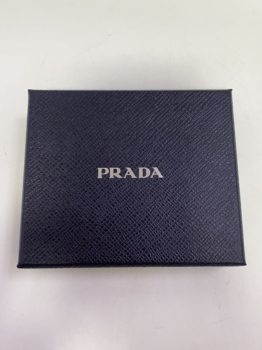 PRADA Card Case Leather Black Men's thumbnail 7
