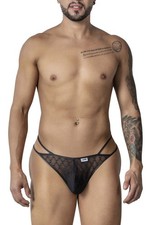 CandyMan 99903 Geometric Mesh Thongs