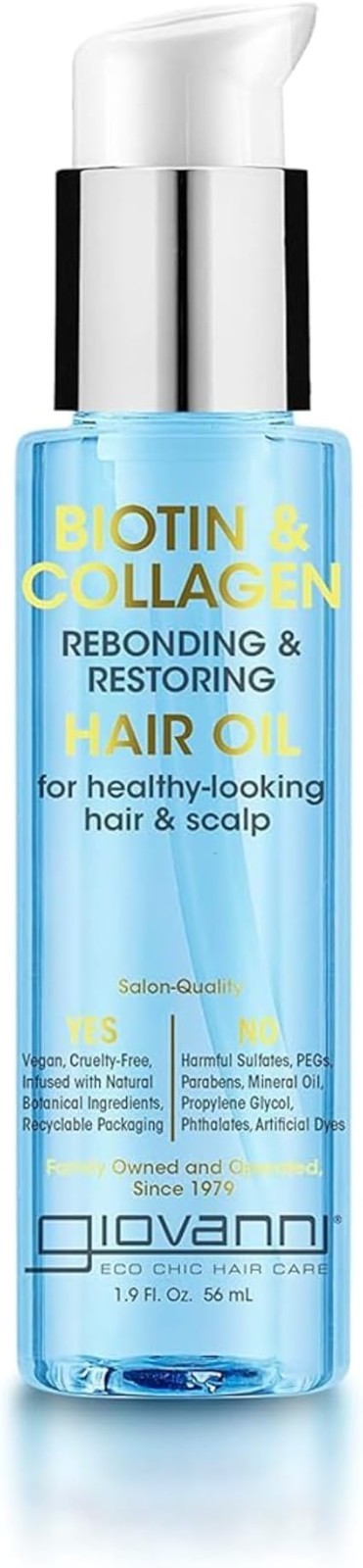 Biotin And Collagen Rebonding Restoring And Hair Oil