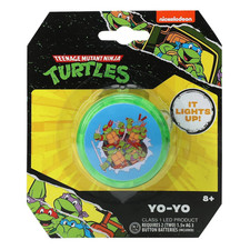 NICKELODEON Teenage Mutant Ninja Turtles Yo-Yo LIGHT-UP GREEN - NEW