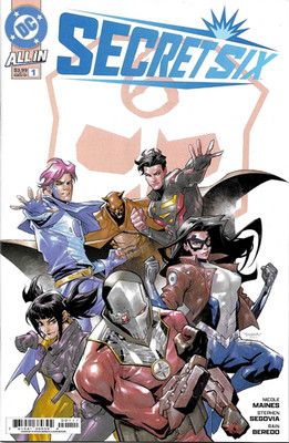 SECRET SIX #1 (OF 6)  STEPHEN SEGOVIA MAIN COVER  DC COMICS  MAY 2025  NM