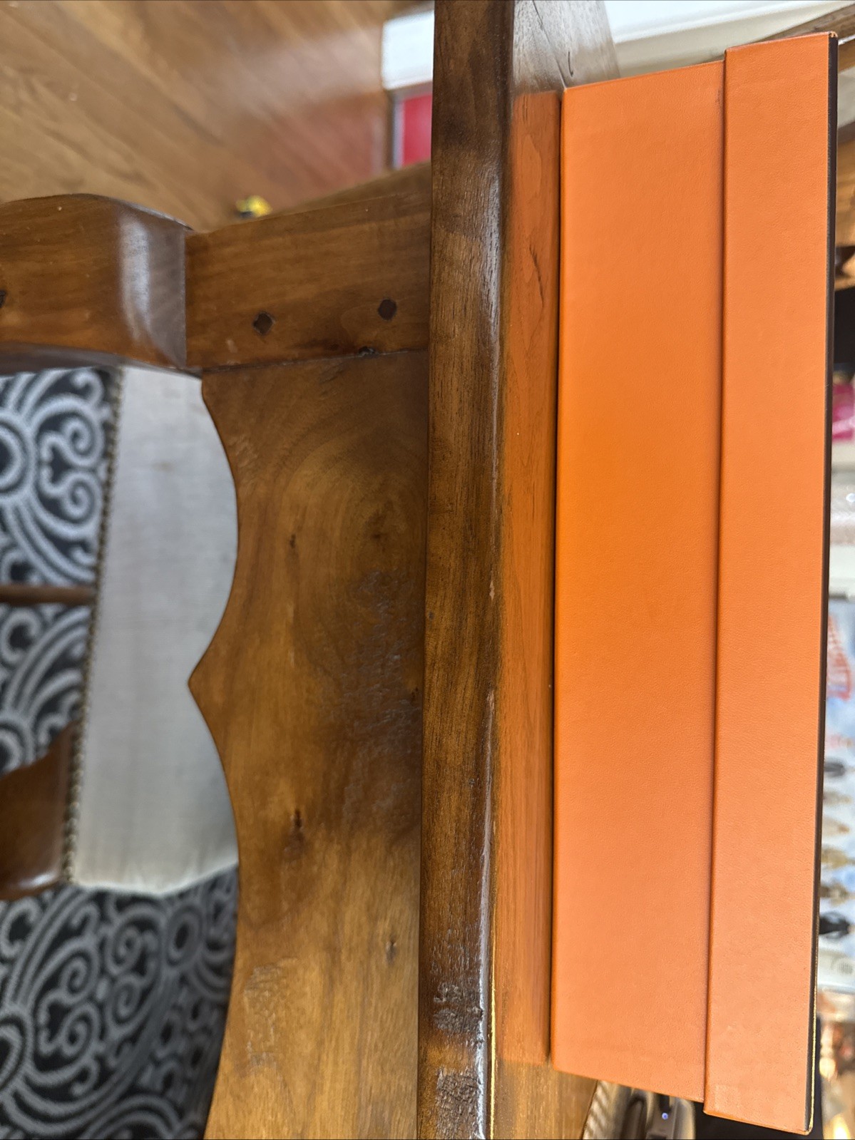 Hermès Paris Authentic Empty Gift Box Orange 13.2… - image 2