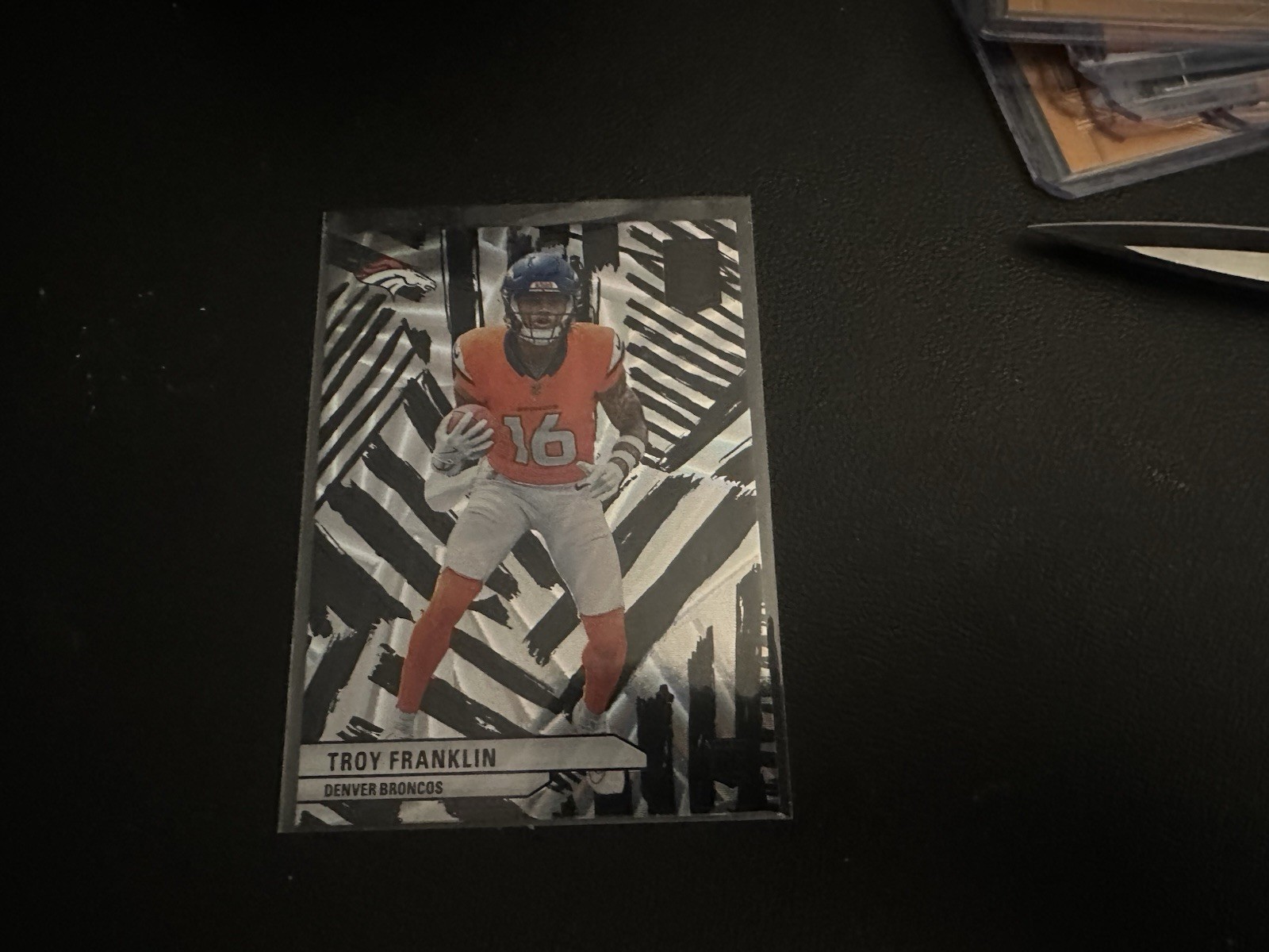 2024 Panini Donruss Elite - Rookies Troy Franklin #116 Razzle Dazzle (RC)