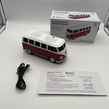 BRISA VW T1 Bulli Bluetooth Lautsprecher Rot 1:20 Classic Bus Retourenware