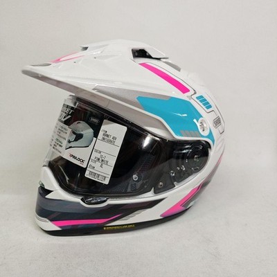 SHOEI HORNET ADV INVIGORATE TC-7 Pink White XL Adventure Helmet Japan Free Ship