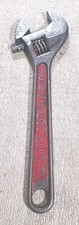 PECK STOW & WILCOX CO. 12" ADJUSTABLE WRENCH Forged Steel USA Made Tool