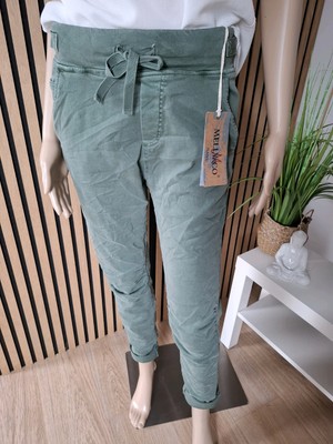   Melly & Co Jogger Hose Jeans Jogpants MC-8139-1650 khaki