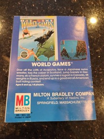 Milton Bradley Go For It World Games MIL-NES-US NES Nintendo Poster
