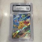 Pikachu 001/SV-P Scarlet & Violet Promo Holo CGC 10 Chinese Pokémon 2022