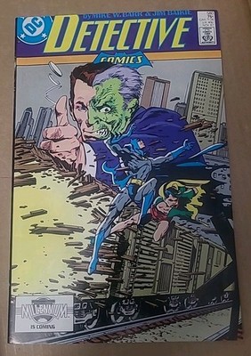 Batman Detective Comics Vol 1 #580 Two Face App