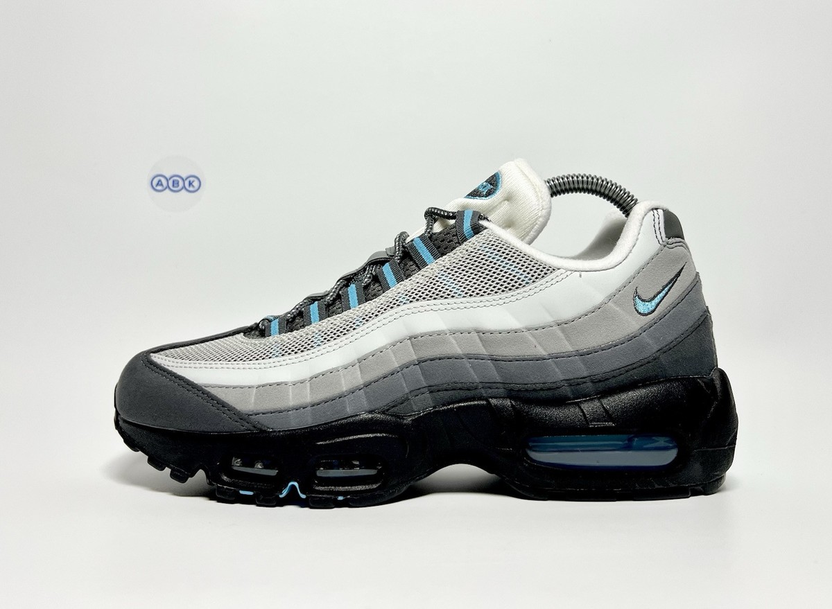 Mens Nike Air Max 95 Baltic Blue OG Grey Black UK Size EUR 38