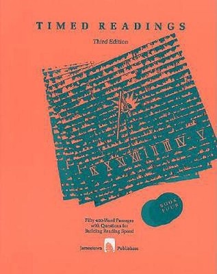 Timed Readings:  Fifty 400-Word Passages with Questions for Buildin - ACCEPTABLE