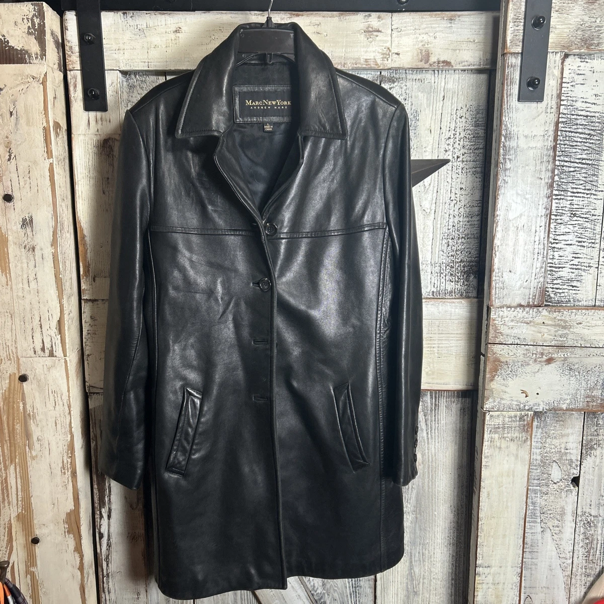 Marc Jacobs Leather Outer Shell Coats, Jackets & Vests for Women