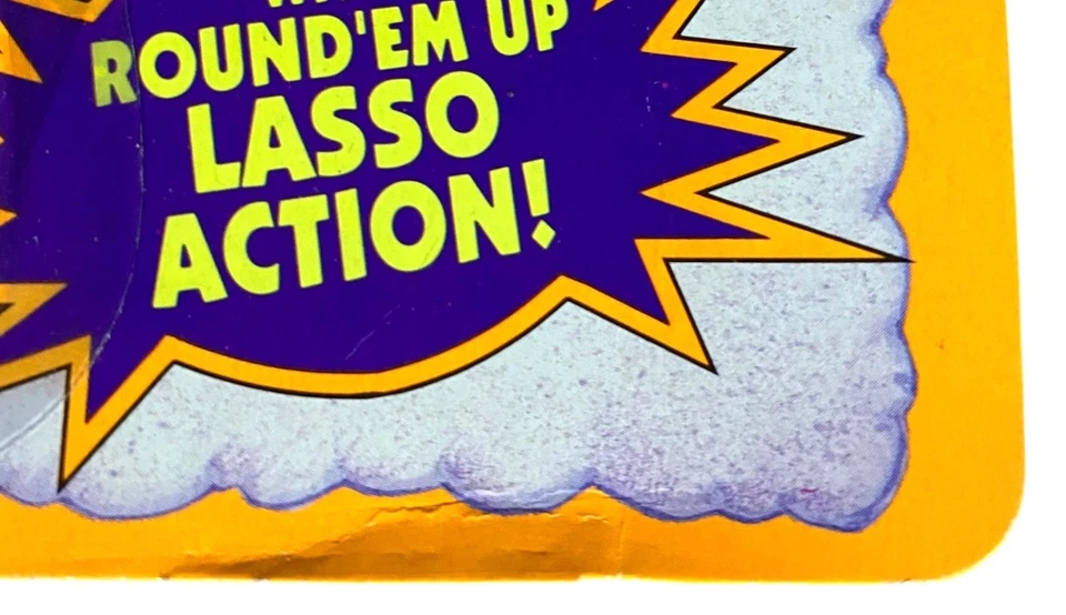 Экшн-фигурка Wild West Cowboys of Moo Mesa Cowlorado Kid 1991 НОВАЯ C.O.W.Boys - Изображение 4 из 4