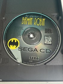 Adventures of Batman & Robin (Sega CD) Game In Box - Tested - Authentic