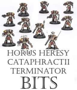 Warhammer Horus Heresy Astartes Space Marine Cataphractii Terminator Bits 2025