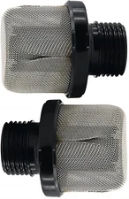 2-Pack 288716 Airless Paint Sprayer Replacement Inlet Strainer, 3/4-Inch Thread,