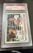 1978 Topps PSA 10 - League Leaders John Candelaria, Frank Tanana #207