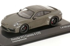 Minichamps 1/43 Porsche 911 992 Carrera 4 GTS 2021 Green Metallic Diecast Model