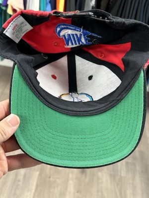 帽子 90s vintage \"NIKE AIR JORDAN 8 AQUA\" CAP Vintage Nike Air Jordan 8 VIII Aqua SnapBack Hat Jump Man Michael
